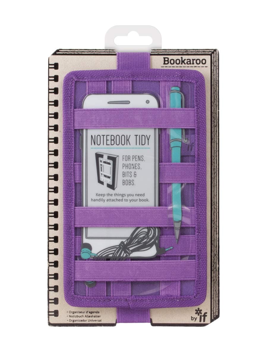 Suport elastic pentru carnet - Tidy - Purple | If (That Company Called)