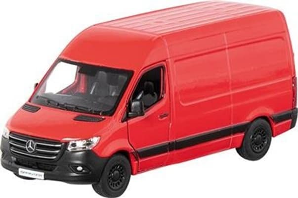 Masinuta metalica Mercedes Benz Sprinter (mai multe culori, pret pe bucata) | Goki