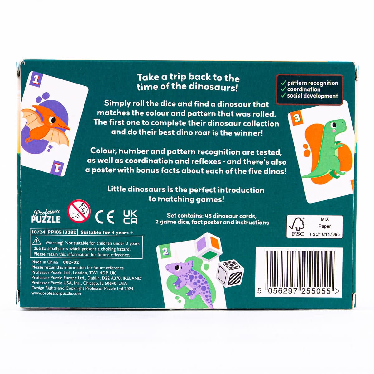 Joc de societate - Little Dinosaurs | Professor Puzzle