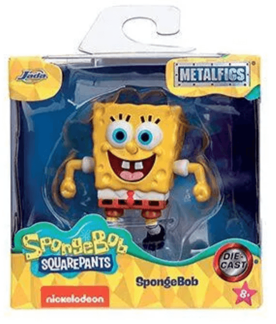 Figurina metalica - Spongebob Squarepants (Mai multe modele, pret pe bucata) | Jada Toys