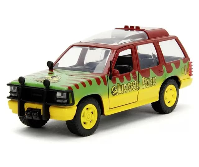 Masinuta metalica - Jurassic Park - Ford Explorer 1993 (30th Anniversary) | Jada Toys