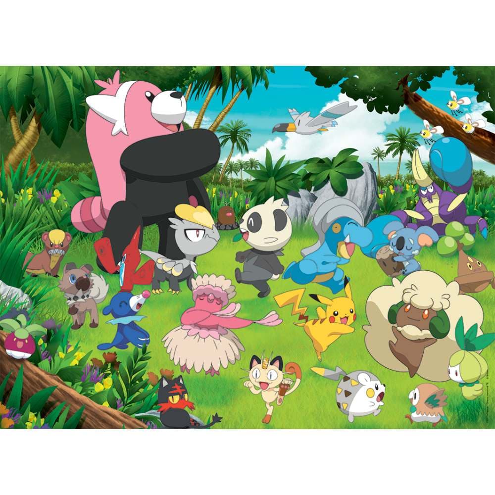 Puzzle - Pokemoni salbatici, 300 piese XXL  | Ravensburger