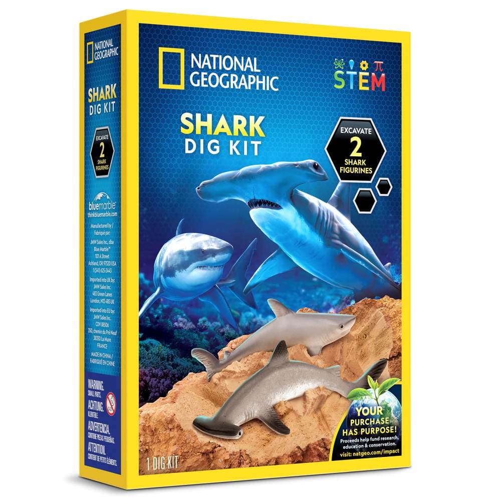 Set educativ - National Geographic - Descoperirea rechinilor | National Geographic