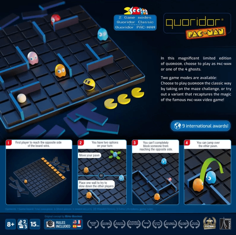 Joc de societate - Quoridor - Pac-Man | Gigamic