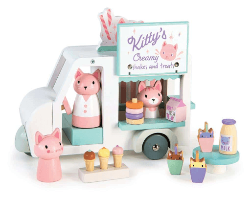 Jucarie interactiva - Furgoneta cu milkshake | Tender Leaf Toys