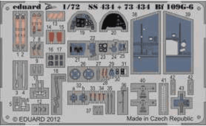 Kit de construit - Avion Messerschmitt BF-109 G-6 | Italeri