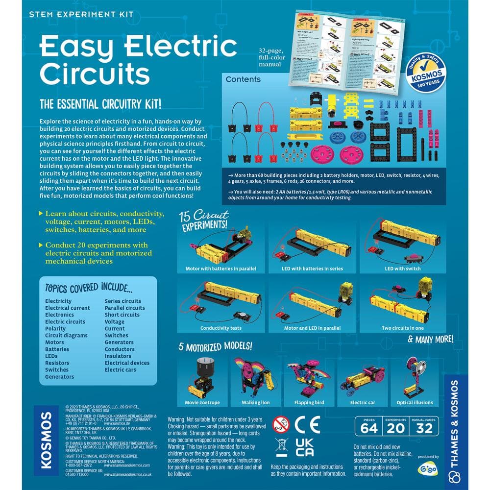Set educativ - Circuite electrice | Kosmos