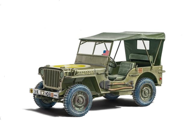 Kit de construit - Willys Jeep - 80th Anniversary | Italeri