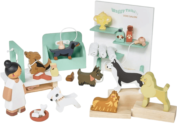 Jucarie interactiva - Salon de catelusi | Tender Leaf Toys
