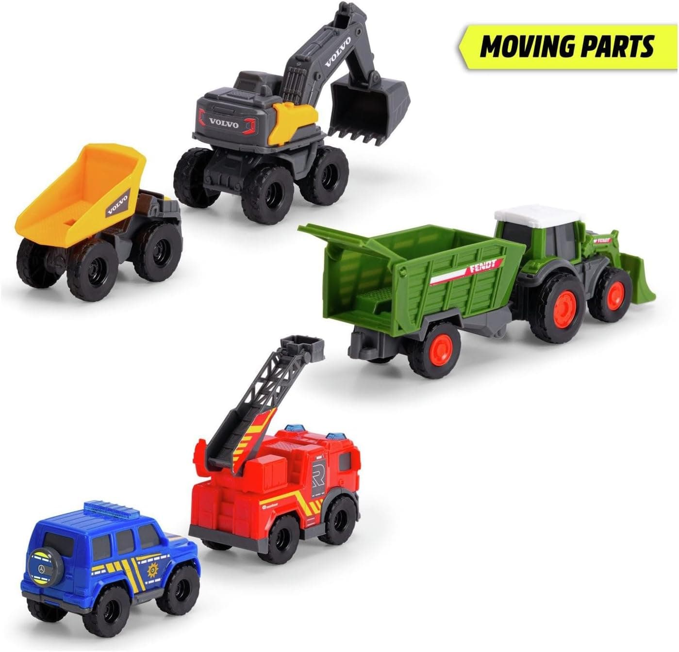 Set 5 Micro vehicule - Dickie Toys Micro | Dickie Toys