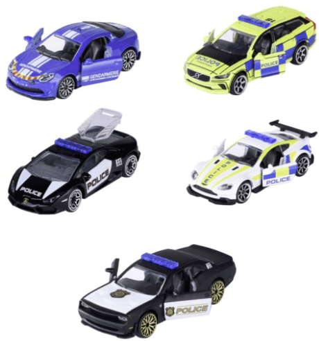 Set 5 masinute metalice - Rescue World | Majorette
