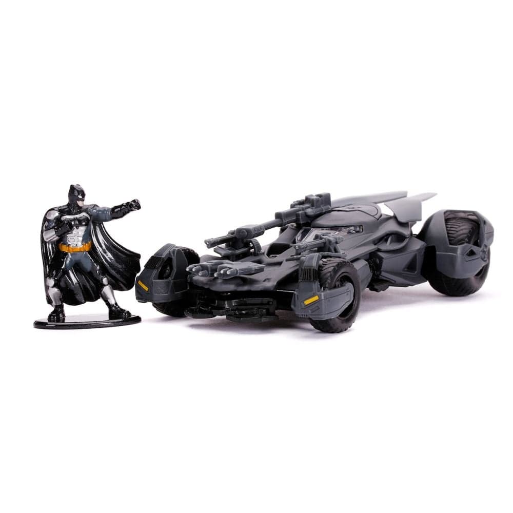 Set masina si figurina - DC Justice League: Batmobile & Batman | Jada Toys