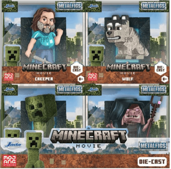 Figurina metalica - Minecraft Movie, mai multe modele si culori | Jada Toys
