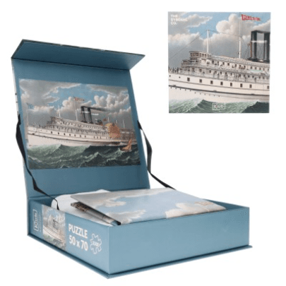 Puzzle 1000 piese - Bateau | Kiub