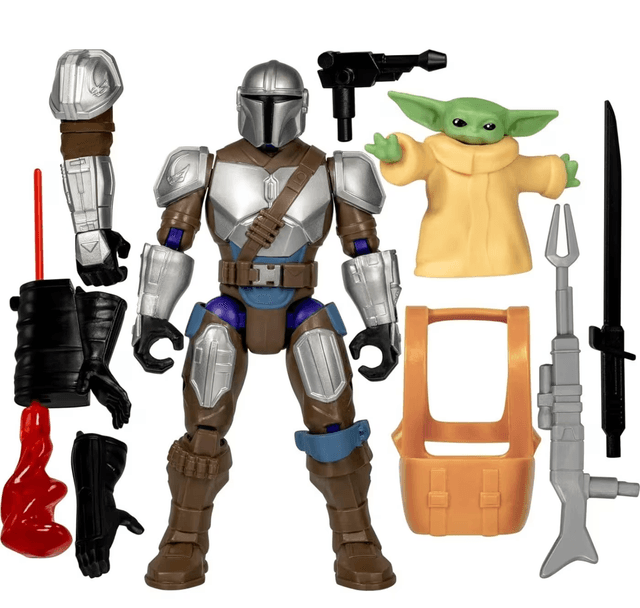 Figurina - Mix Mashers - Star Wars: The The Mandalorian & Grogu | Hasbro