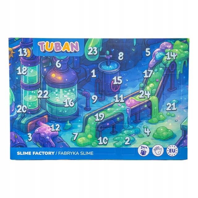 Jucarie educativa - Calendar de Advent - Fabrica de Slime |
