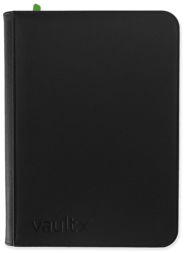 Binder TCG - 9-Pocket Exo-Tec - Vault X (Black) | Vault X
