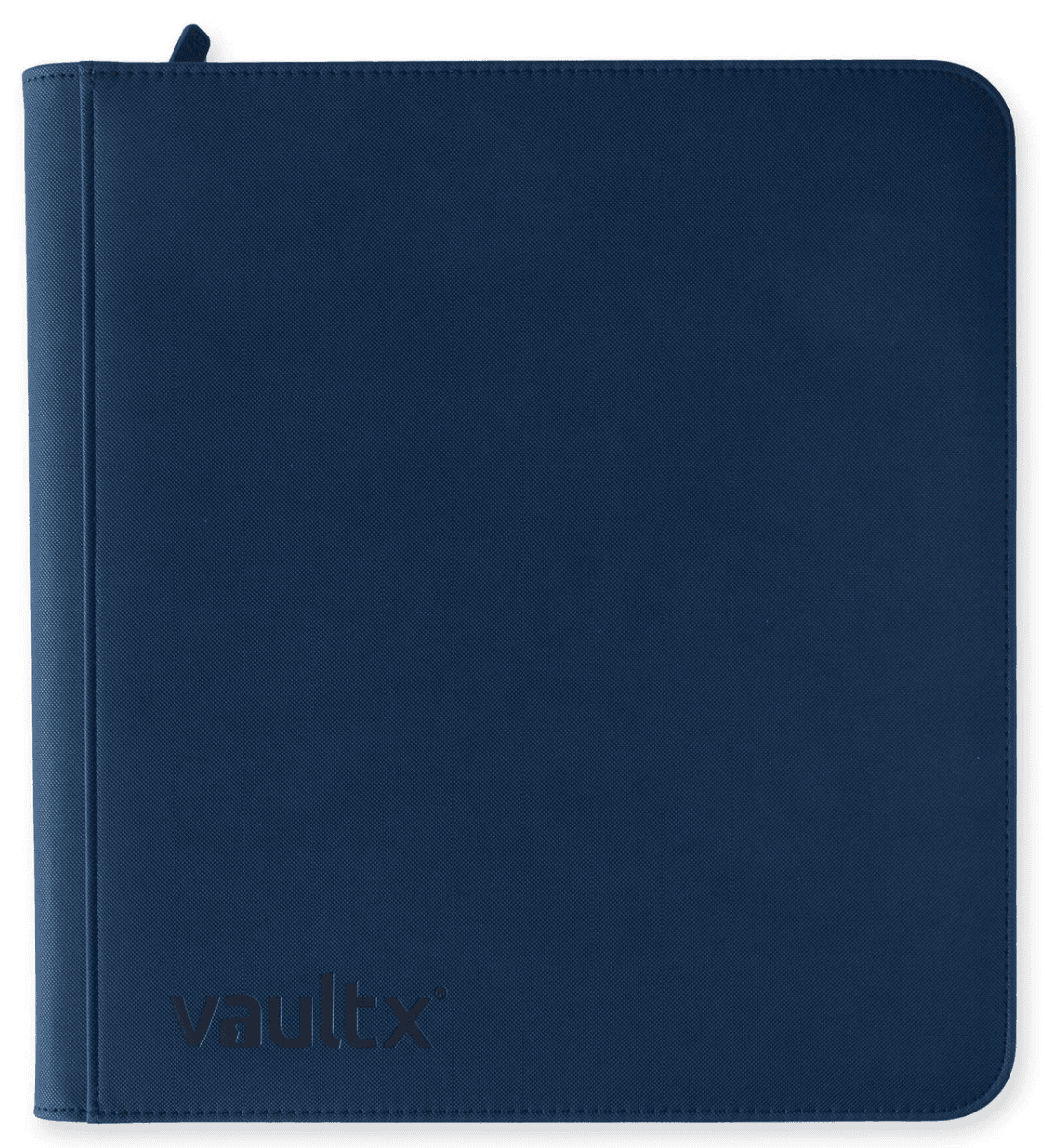 Binder TCG - 12-Pocket Exo-Tec - Vault X (Navy Blue) | Vault X