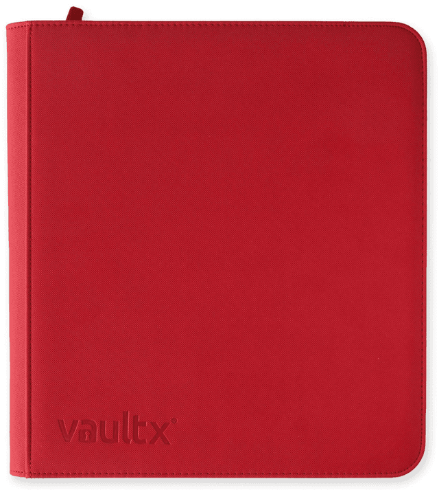 Binder TCG - 12-Pocket Exo-Tec - Vault X (Red) | Vault X