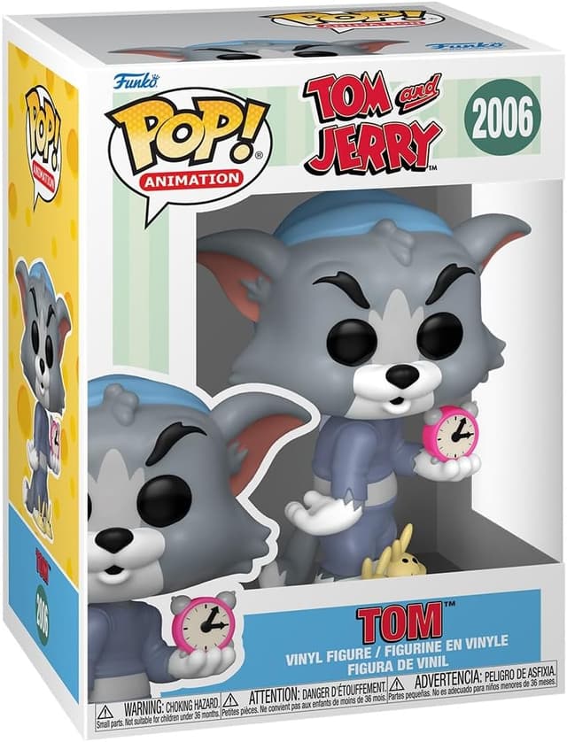 Figurina Tom (with Clock) - Tom & Jerry - Pop! Animation - Funko | Funko