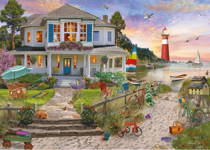 Puzzle 1000 piese - The Beach House | Schmidt