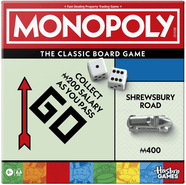 Joc de societate - Monopoly Classic Refresh (EN) | Hasbro