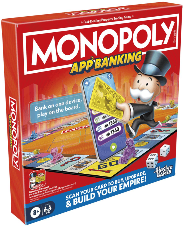 Joc de societate - Monopoly App Banking (EN) | Hasbro