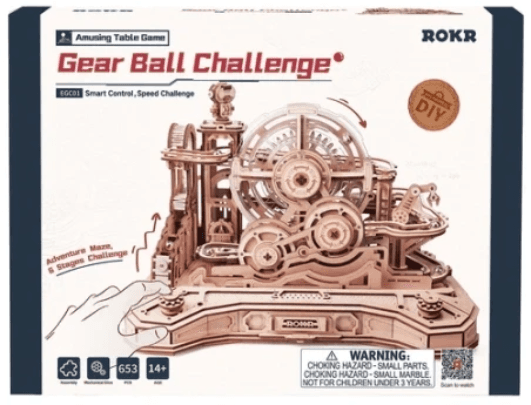 Puzzle 3D 653 piese - Gear Ball Challange | Robotime