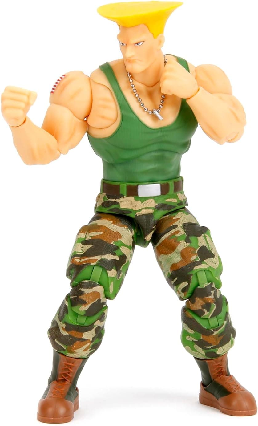 Figurina articulata - Street Fighter II: Final Challengers - Guile | Jada Toys