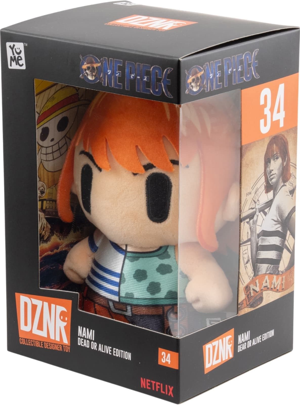 Papusa plus - One Piece - Nami, 18cm | YuMe