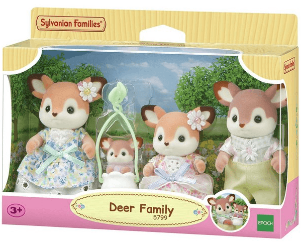 Set 4 figurine - Familia Sylvanian - Familia Caprioarelor | Epoch