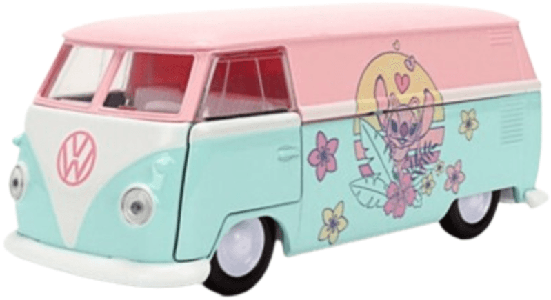 Autobuz metalic - Stitch Angel - Volkswagen 1961 | Jada Toys