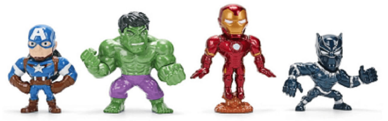 Figurina metalica - Marvel Avengers, mai multe modele | Jada Toys