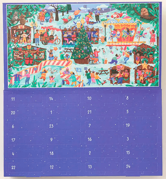 Calendar advent - Through the Christmas Market Puzzle | Professor Puzzle