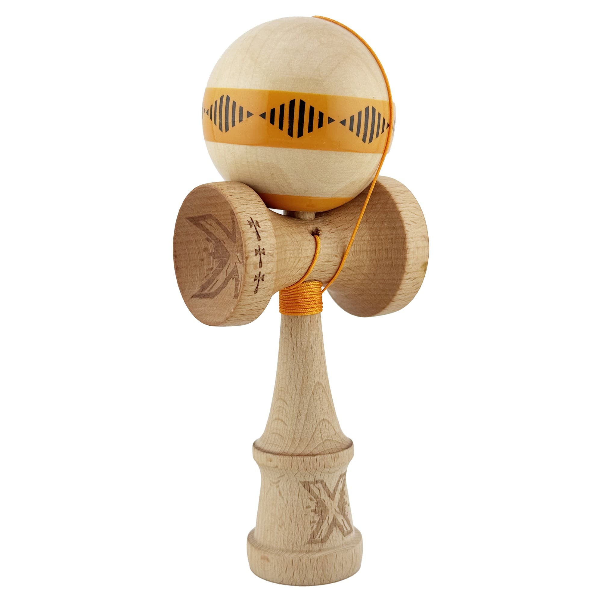 Jucarie de indemanare - Kendama X - Sticky Frequency Portocaliu | X
