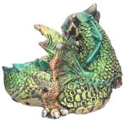 Figurina - Dragon's Reward - Green | Nemesis Now