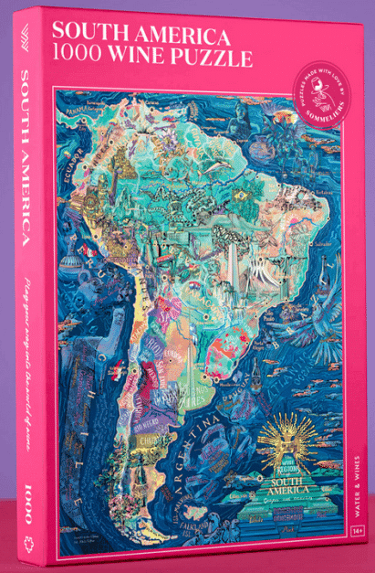 Puzzle clasic 1000 piese - America de Sud | Water & Wines
