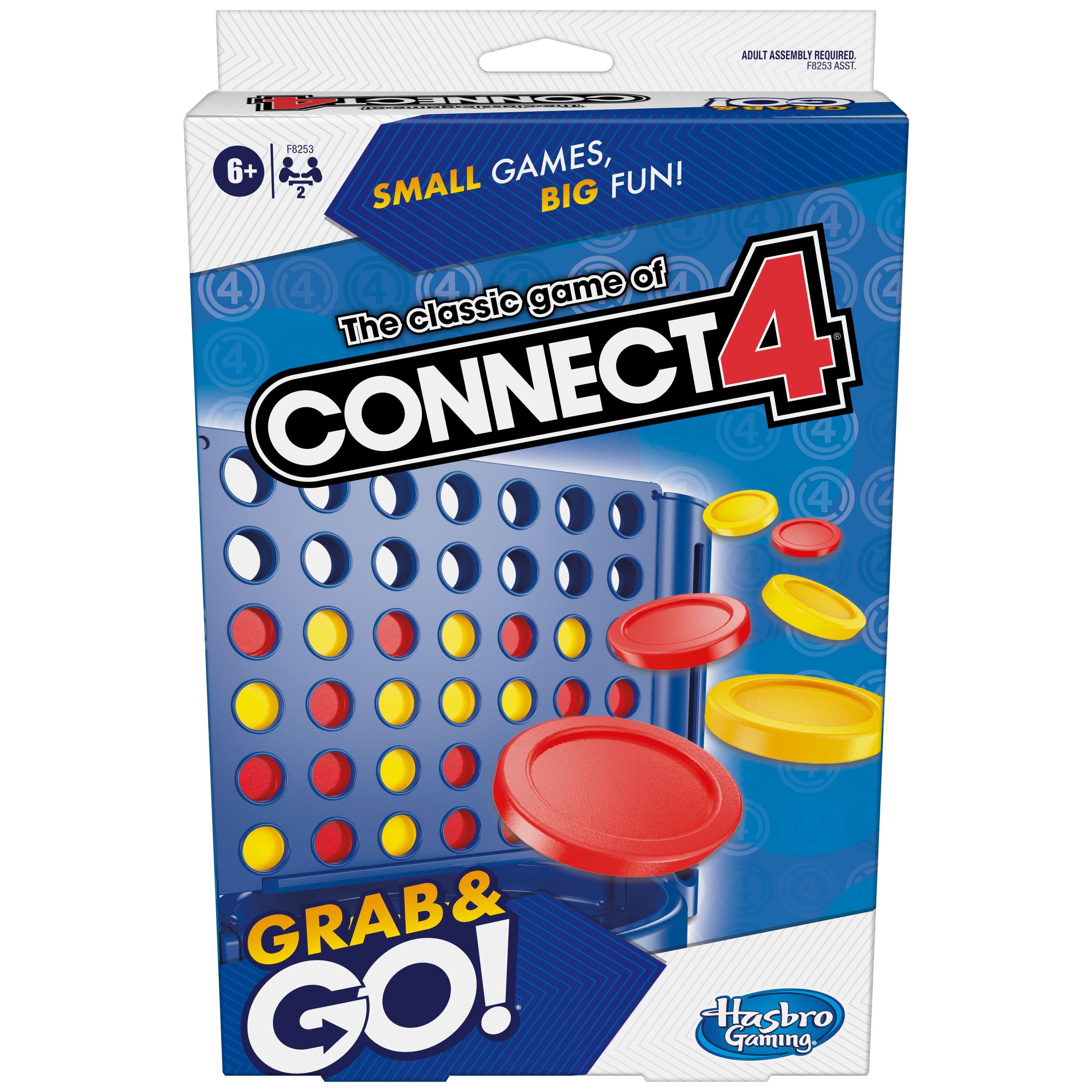 Joc de societate - Grab & Go! Connect 4 | Hasbro