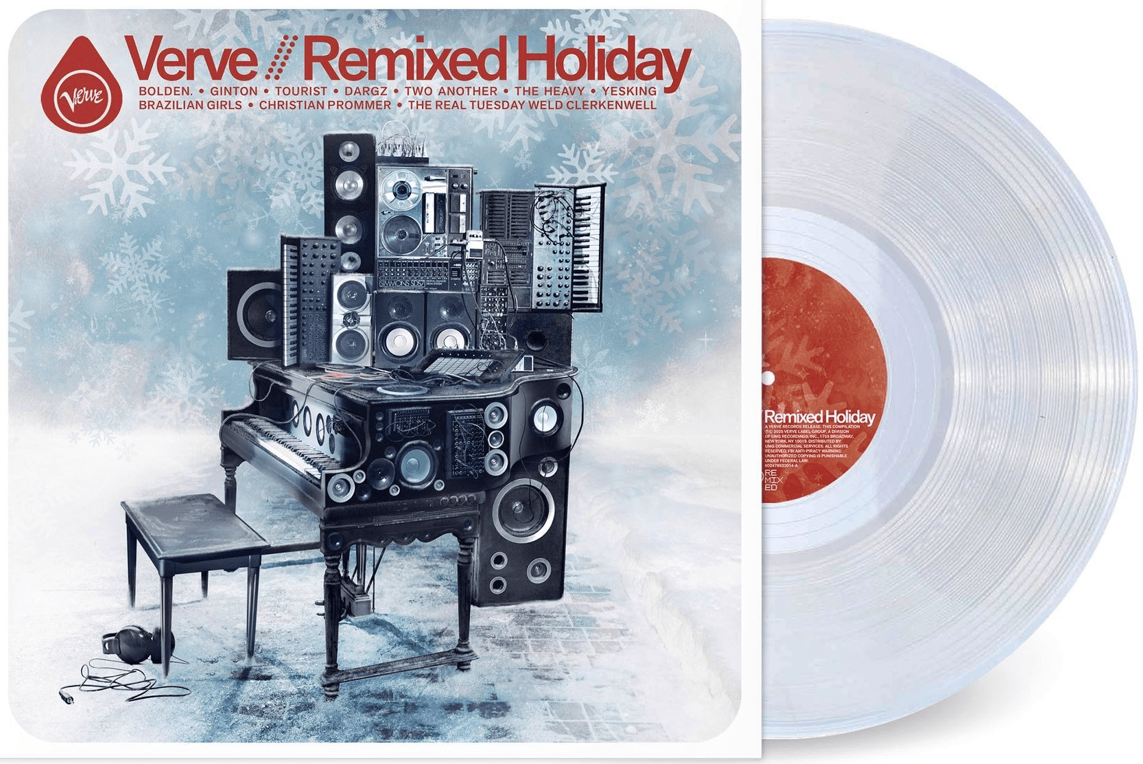 Verve / Remixed Holiday (Clear Vinyl) | Various Artists