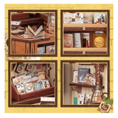 Puzzle 3D 156 piese - Cooking Bookstore | Cutebee