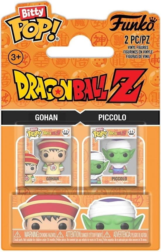 Set 2 figurine Gohan & Piccolo - Dragon Ball Z - Bitty Pop! - Funko | Funko