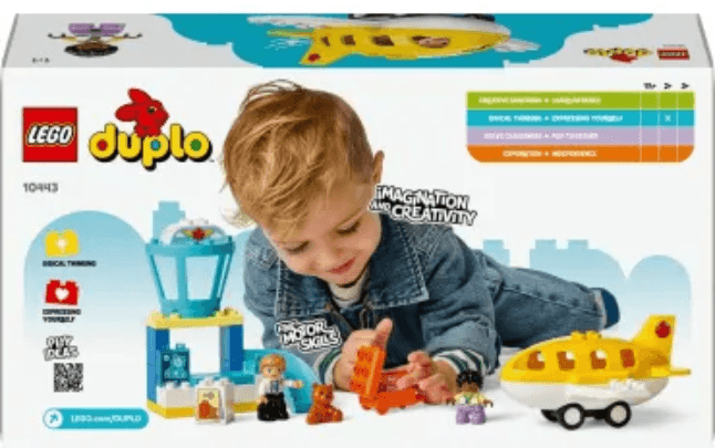 LEGO Duplo - Prima oara la aeroport - 23 piese (10443) | LEGO