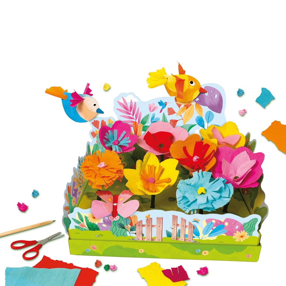 Kit creativ - Gradina cu flori | Ludattica