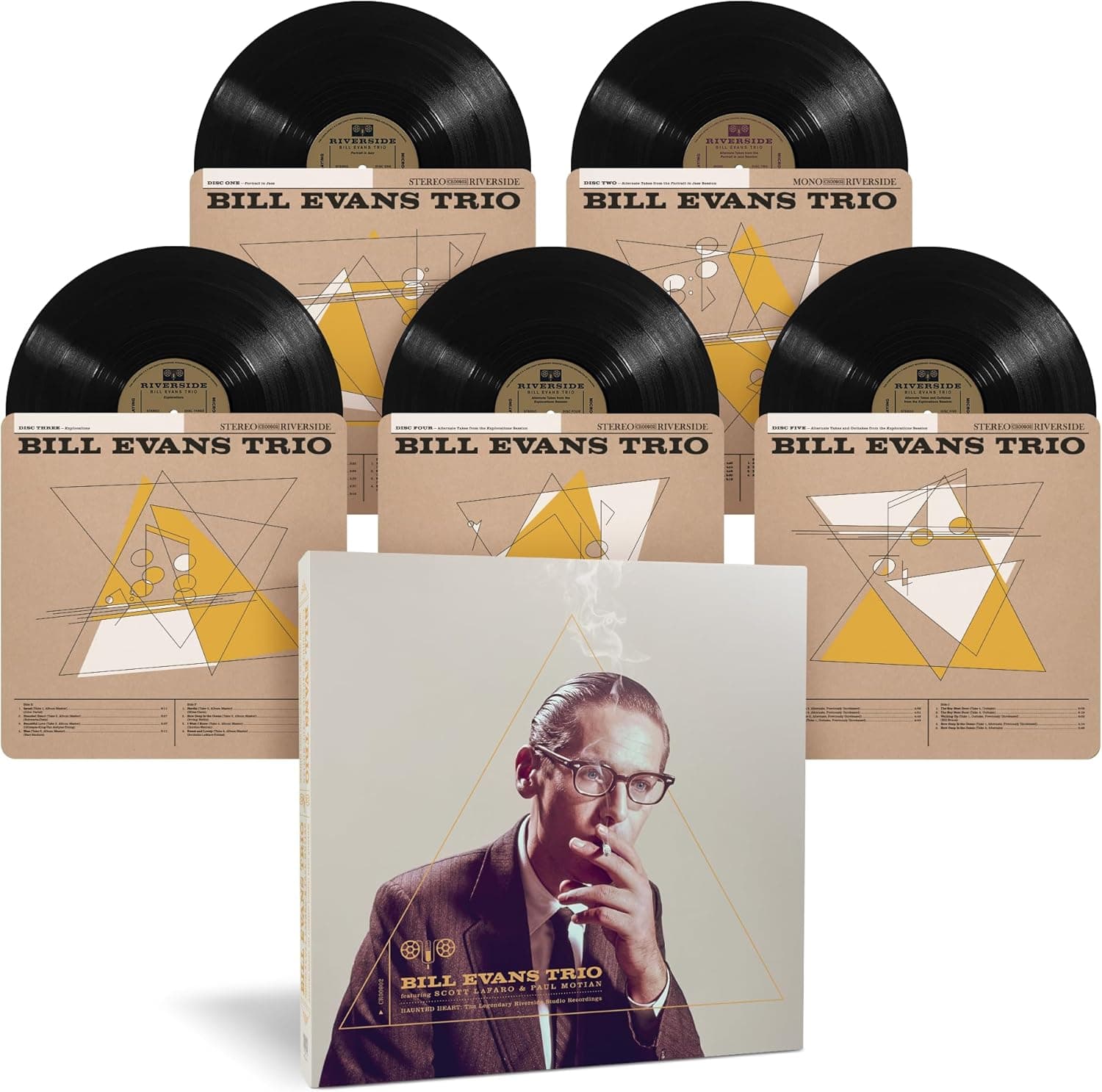Haunted Heart: The Legendary Riverside Studio Recordings (5xVinyl) | The Bill Evans Trio