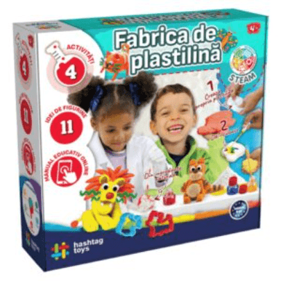 Jucarie creativa - Fabrica de plastilina cu animale | Spin Master