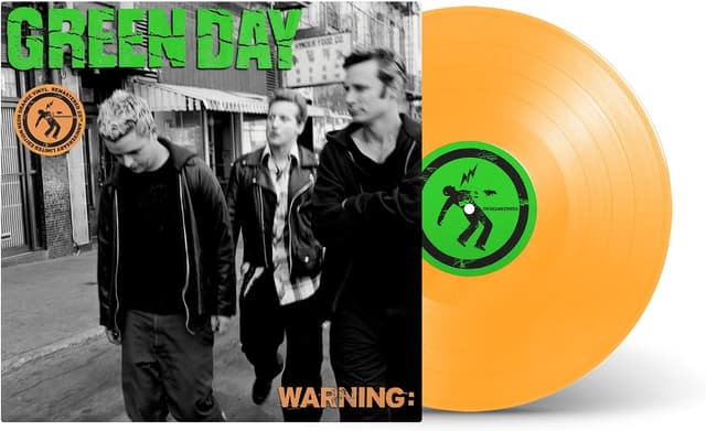 Warning ( Neon Orange Vinyl, 25th Anniversary) | Green Day