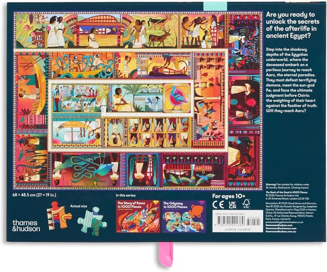 Puzzle 1000 piese - The Book of the Dead | Thames and Hudson