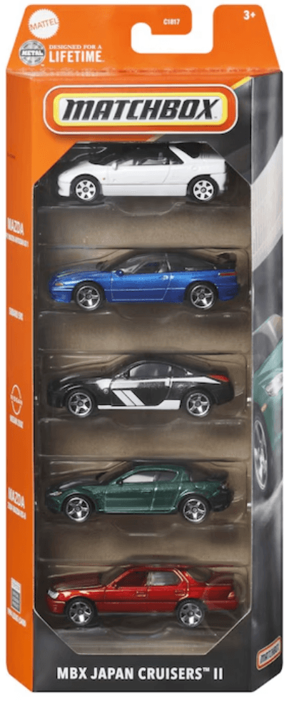 Set 5 masini - Matchbox - MBX Japan Cruisers II | Mattel