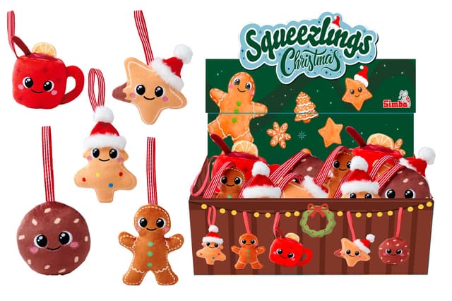 Jucarie de plus - Figurina Christmas (mai multe modele, pret pe bucata) | Simba