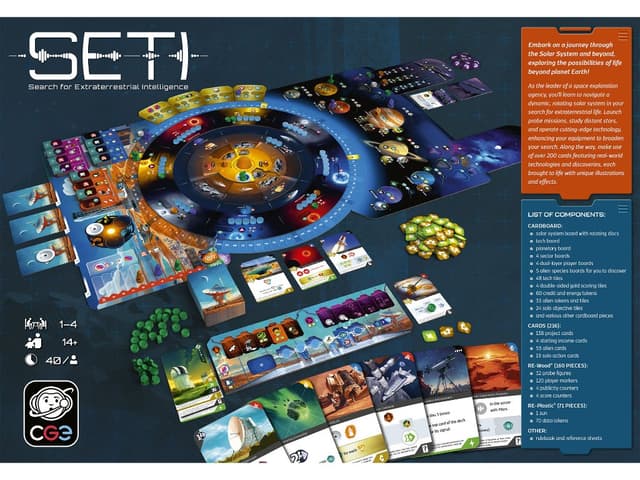 Joc de strategie - Seti - Cautarea inteligentei extraterestre | Czech Games Edition